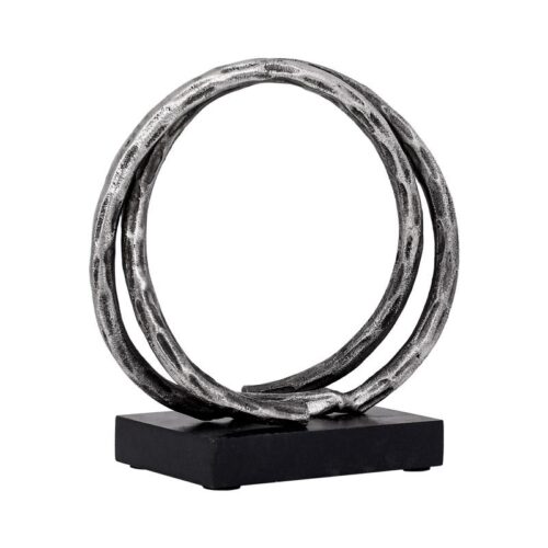 ΜΕΤΑΛΛΙΚΟ ΔΙΑΚΟΣΜΗΤΙΚΟ ΣΕ ΣΧΕΔΙΟ ΔΑΧΤΥΛΙΔΙ Fylliana FL76740 ΑΣΗΜΙ ΑΝΤΙΚΕ ΧΡΩΜΑ 23x10x23εκ