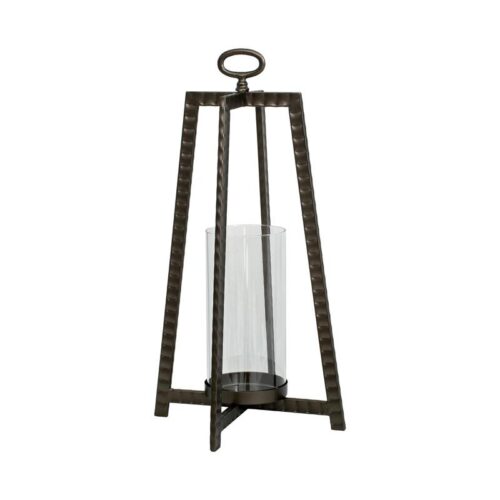 ΜΕΤΑΛΛΙΚΟ ΚΗΡΟΠΗΓΙΟ Fylliana FL271 ΜΑΥΡΟ ΧΡΩΜΑ 30x30x51εκ