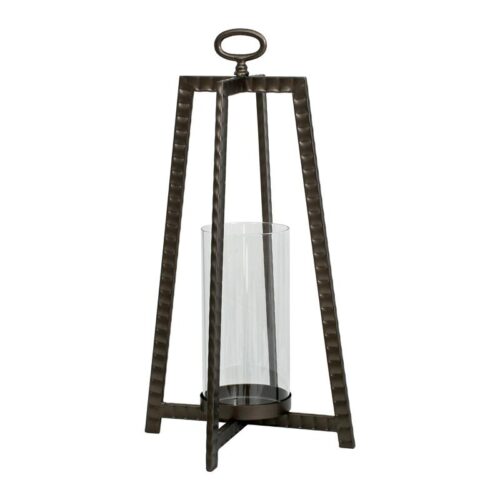 ΜΕΤΑΛΛΙΚΟ ΚΗΡΟΠΗΓΙΟ Fylliana FL272 ΜΑΥΡΟ ΧΡΩΜΑ 30x30x56εκ