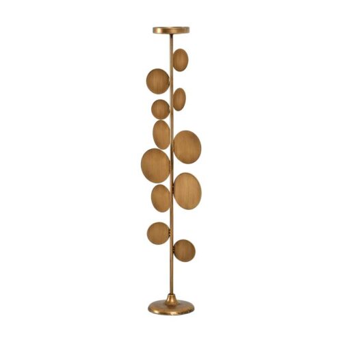 ΜΕΤΑΛΛΙΚΟ ΚΗΡΟΠΗΓΙΟ Fylliana FL610465 ΜΠΡΟΝΖΕ-ΜΑΥΡΟ ΧΡΩΜΑ 21x86εκ