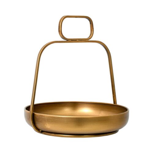 ΜΕΤΑΛΛΙΚΟΣ ΔΙΣΚΟΣ Fylliana FL620327 ΧΡΥΣΟ ΧΡΩΜΑ 26x25x27εκ