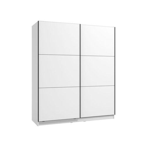 ΝΤΟΥΛΑΠΑ SIERRA 180 OPAQUE WHITE 180x63x210εκ