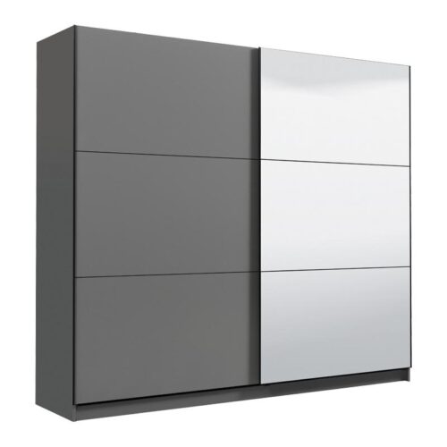 ΝΤΟΥΛΑΠΑ SIERRA 220 ΜΕ ΚΑΘΡΕΦΤΗ ΓΚΡΙ ΧΡΩΜΑ 217x62.5x210εκ
