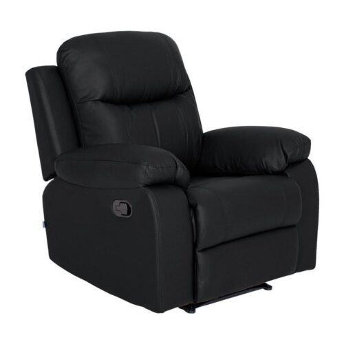 ΠΟΛΥΘΡΟΝΑ Fylliana RELAX CHICAGO 1114 ΜΑΥΡΟ ΤΕΧΝΟΔΕΡΜΑ 97x90x100εκ