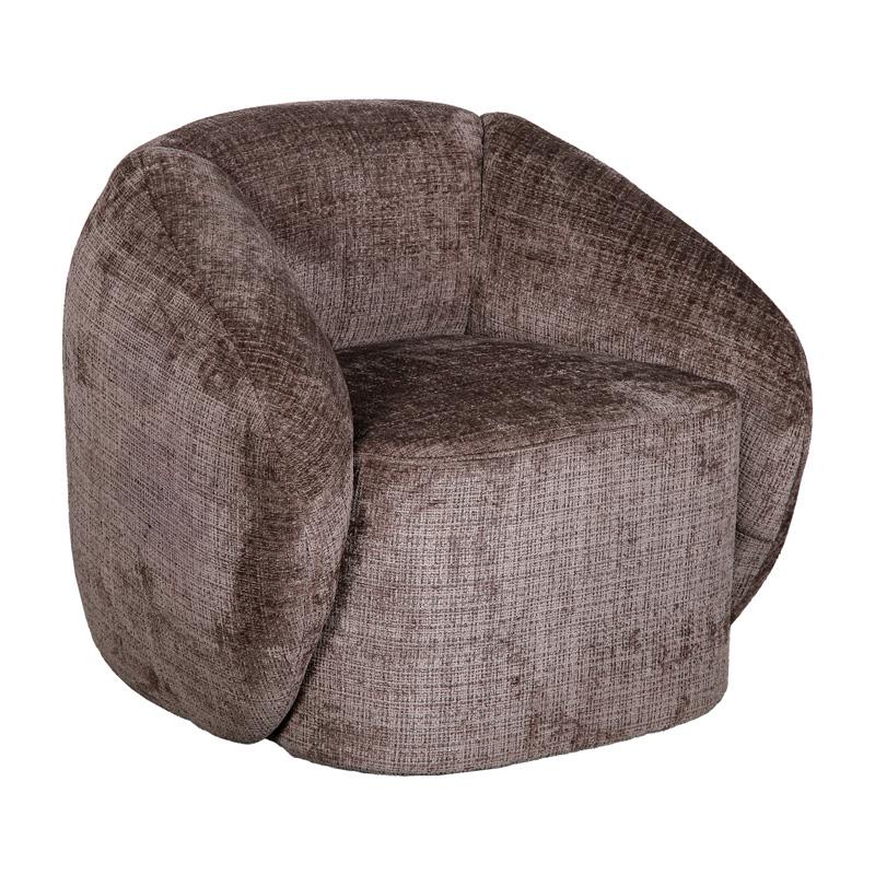 ΠΟΛΥΘΡΟΝΑ Fylliana Sienna ΜΠΕΖ-ΚΑΦΕ ΥΦΑΣΜΑ 53x76x71εκ