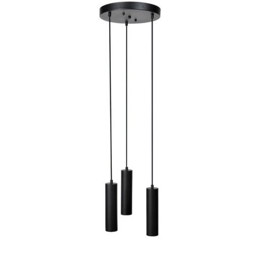 ΤΡΙΦΩΤΟ ΚΡΕΜΑΣΤΟ ΦΩΤΙΣΤΙΚΟ ΟΡΟΦΗΣ Fylliana ΜΑΥΡΟ ΧΡΩΜΑ GU10 30x100εκ