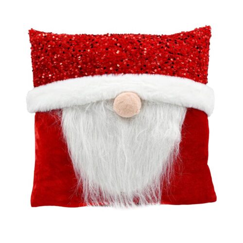 ΧΡΙΣΤΟΥΓΕΝΝΙΑΤΙΚΟ ΔΙΑΚΟΣΜΗΤΙΚΟ ΜΑΞΙΛΑΡΙ "SANTA CLAUS" Fylliana FL112 ΚΟΚΚΙΝΟ-ΛΕΥΚΟ 42x42x5εκ