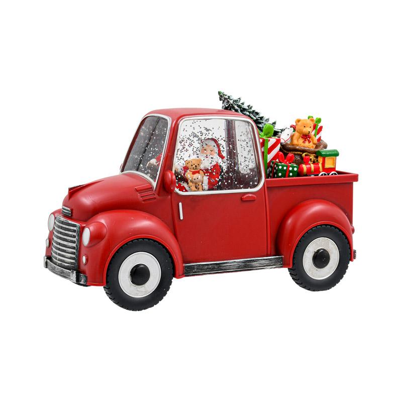 ΔΙΑΚΟΣΜΗΤΙΚΟ ΧΡΙΣΤΟΥΓΕΝΝΙΑΤΙΚΟ ΑΓΡΟΤΙΚΟ Fylliana FL2103 ΜΕ ΜΟΥΣΙΚΗ & USB KOKKINO 22x10x11εκ