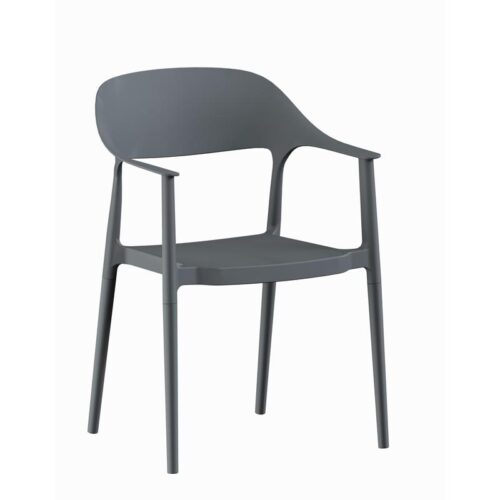 ΚΑΡΕΚΛΑ ΚΗΠΟΥ Fylliana "Aven" ΑΠΟ ΠΟΛΥΠΡΟΠΥΛΕΝΙΟ (PP) ΓΚΡΙ ΧΡΩΜΑ 55x54x83εκ