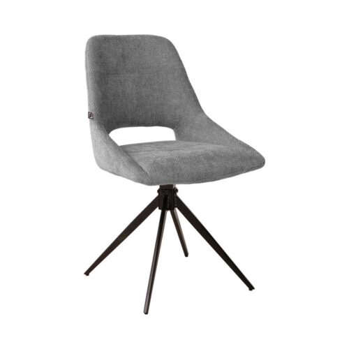 ΚΑΡΕΚΛΑ ΤΡΑΠΕΖΑΡΙΑΣ ΠΕΡΙΣΤΡΕΦΟΜΕΝΗ Fylliana FL2548 ΣΙΕΛ ΥΦΑΣΜΑ 64x53x85εκ