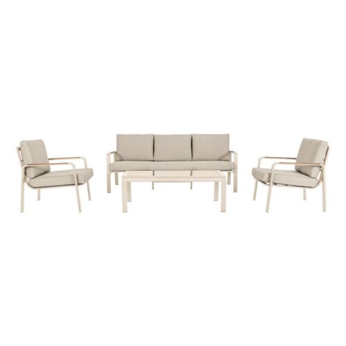 ΣΕΤ ΚΗΠΟΥ 4 ΤΕΜΑΧΙΩΝ Fylliana "Madera" ΜΠΕΖ ΧΡΩΜΑ