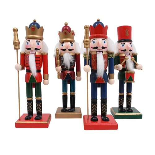 ΧΡΙΣΤΟΥΓΕΝΝΙΑΤΙΚΗ ΦΙΓΟΥΡΑ Nutcracker 1/4 2506 ΔΙΑΦΟΡΑ ΧΡΩΜΑΤΑ 25εκ