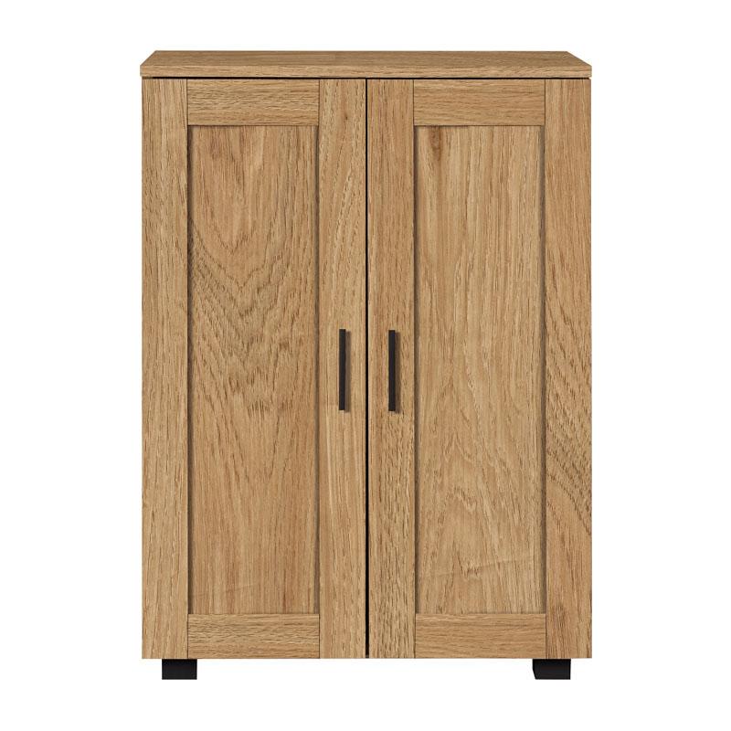 ΠΑΠΟΥΤΣΟΘΗΚΗ Fylliana “Cubo” ΜΕ 4 ΡΑΦΙΑ ΧΡΩΜΑ ARTISAN OAK 60x33x84εκ