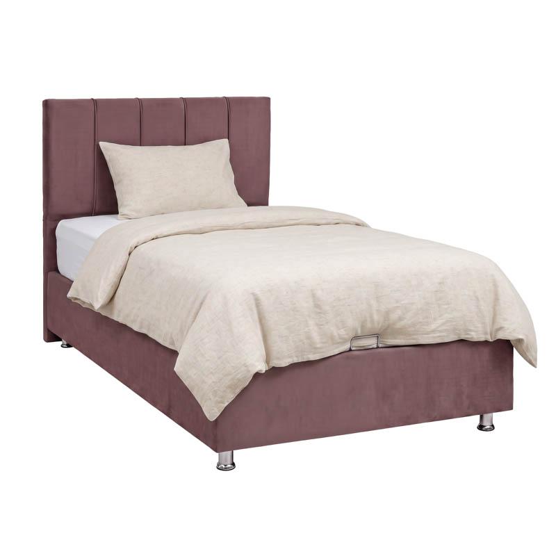 ΚΡΕΒΑΤΙ Fylliana Noble ΣΑΠΙΟ ΜΗΛΟ ΜΕ ΑΠΟΘHKEYTIKO ΧΩΡΟ 122x208x130εκ (120×200)